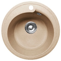 Granfest Мойка кухонная Rondo GF-R450 Песочный – фотография-1